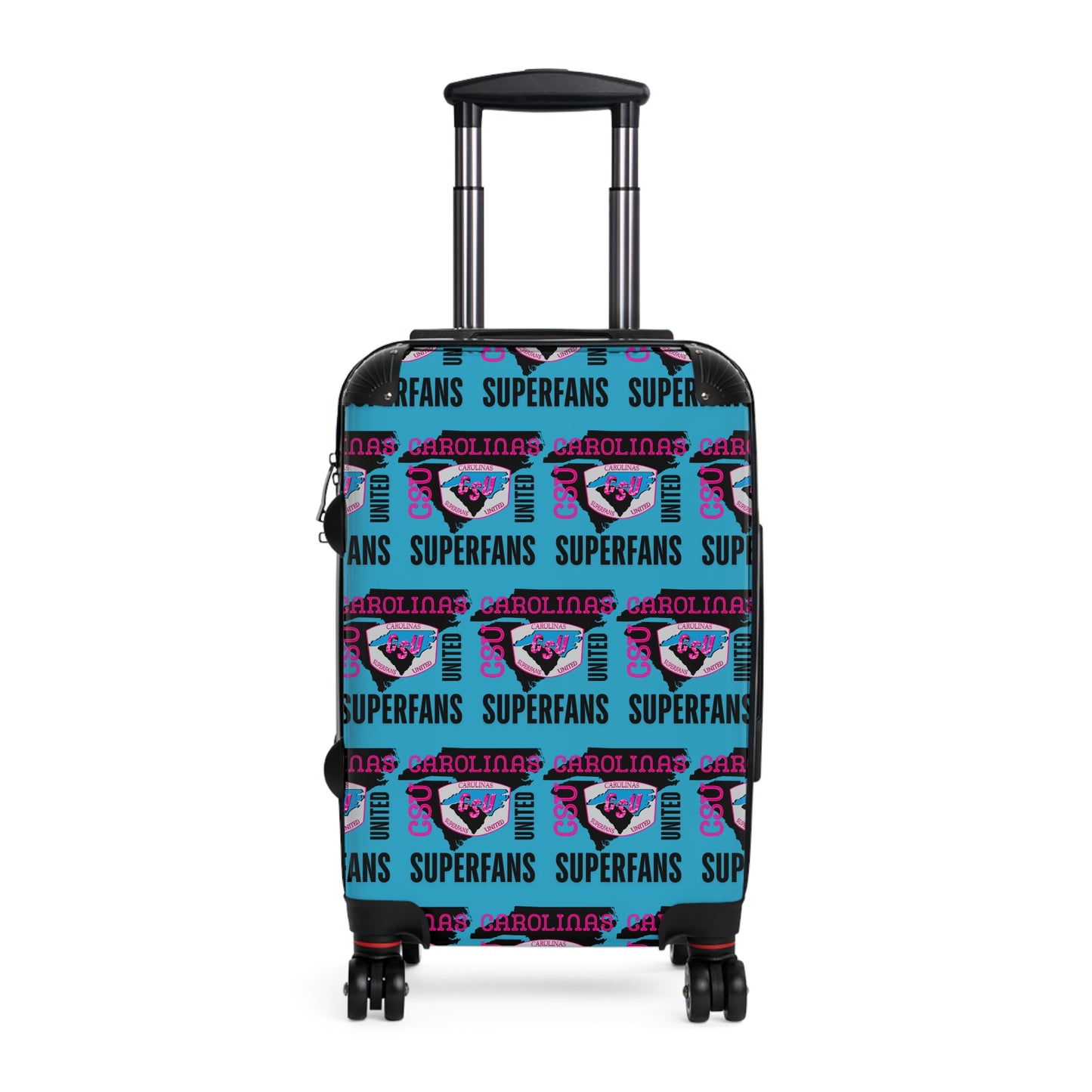 Carolina Superfans Luggage - Blue