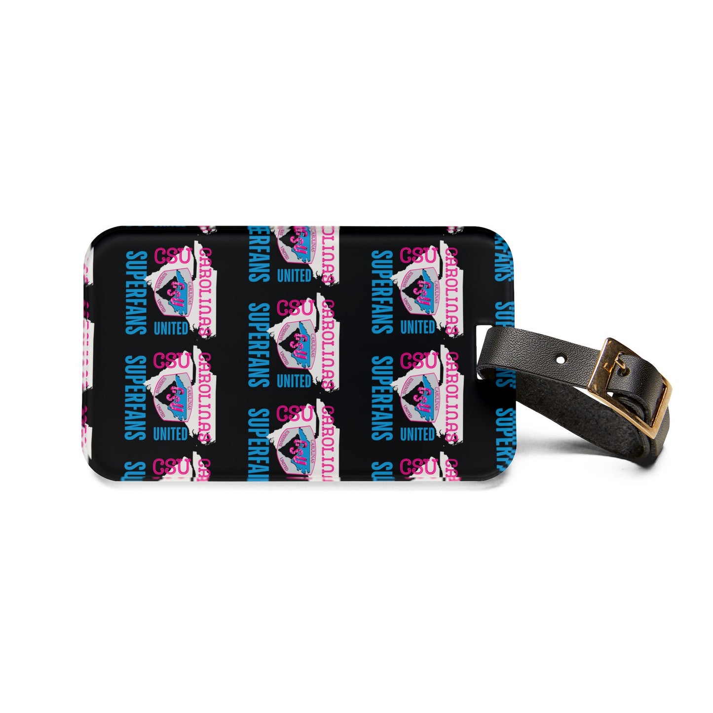 Carolina Superfans Luggage Tag - Black