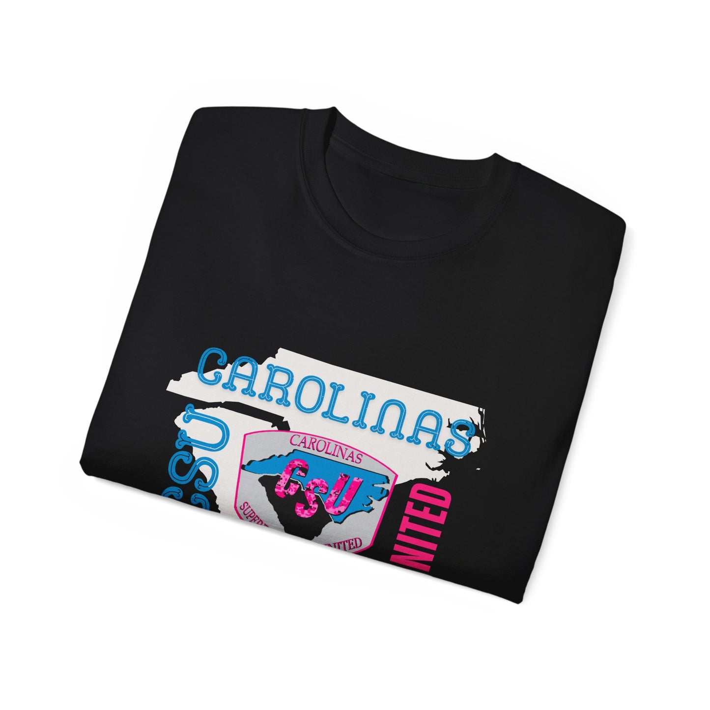 Carolina Superfans Unisex Tee - Black