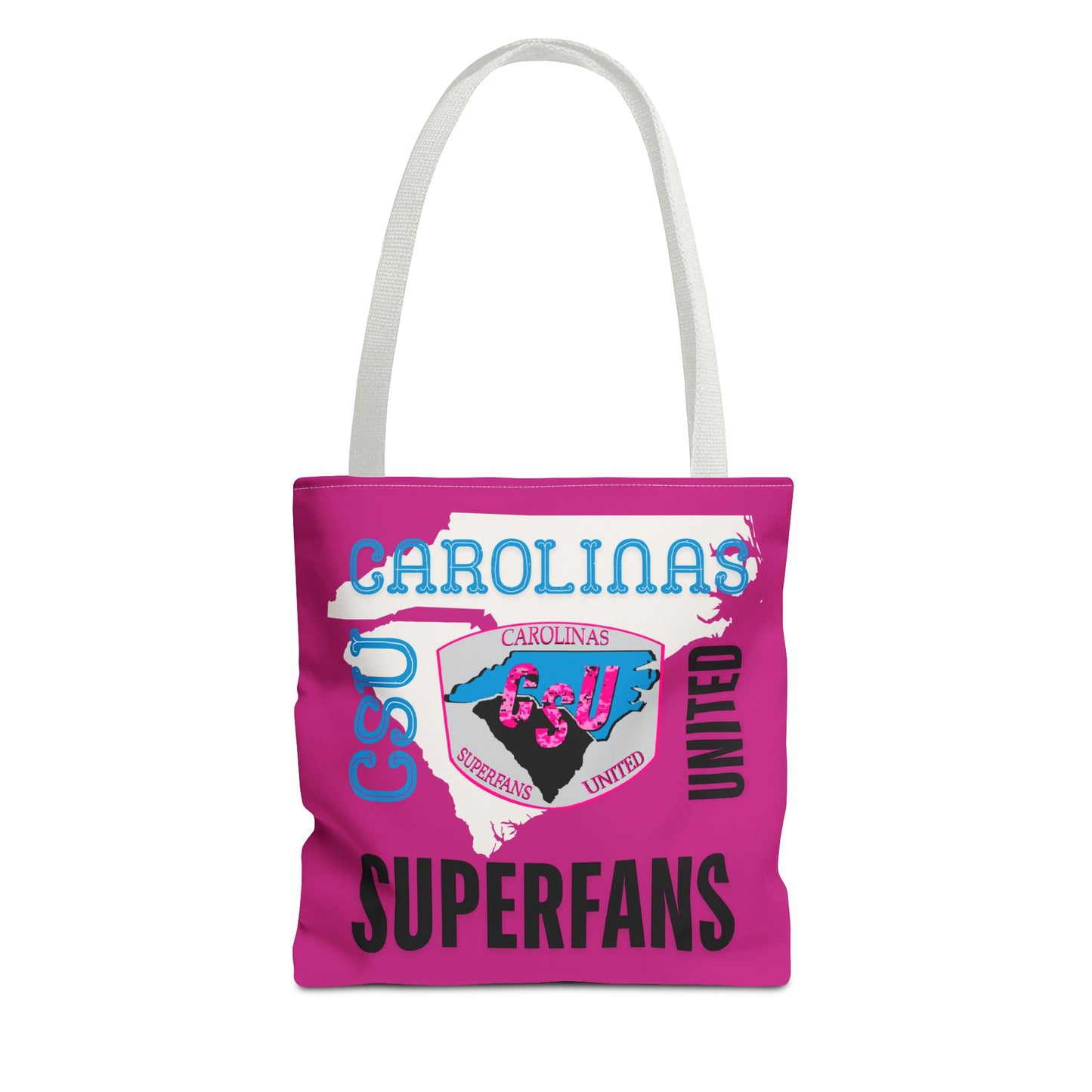 Carolina Superfans Tote Bag - Pink