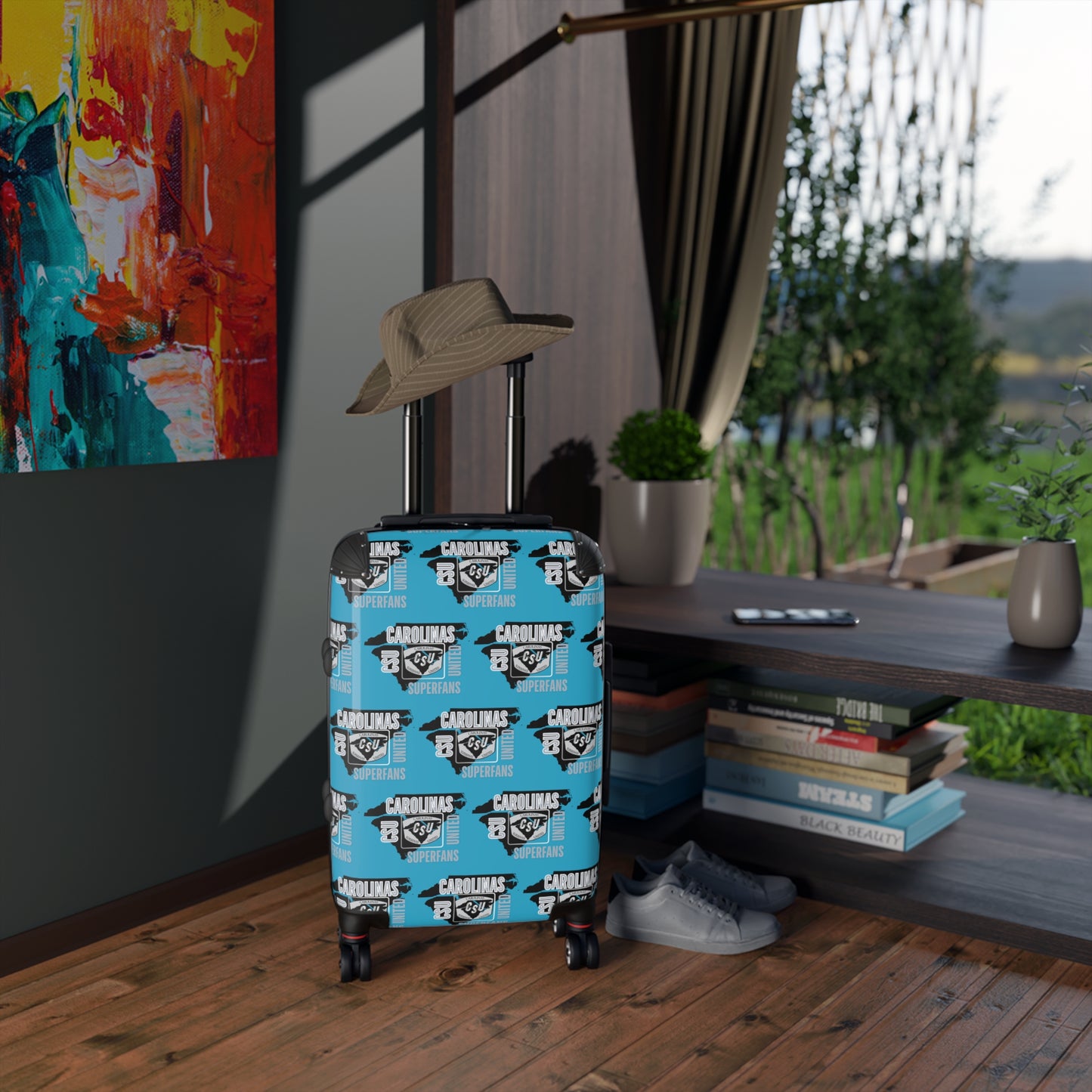 Carolina Superfans Luggage