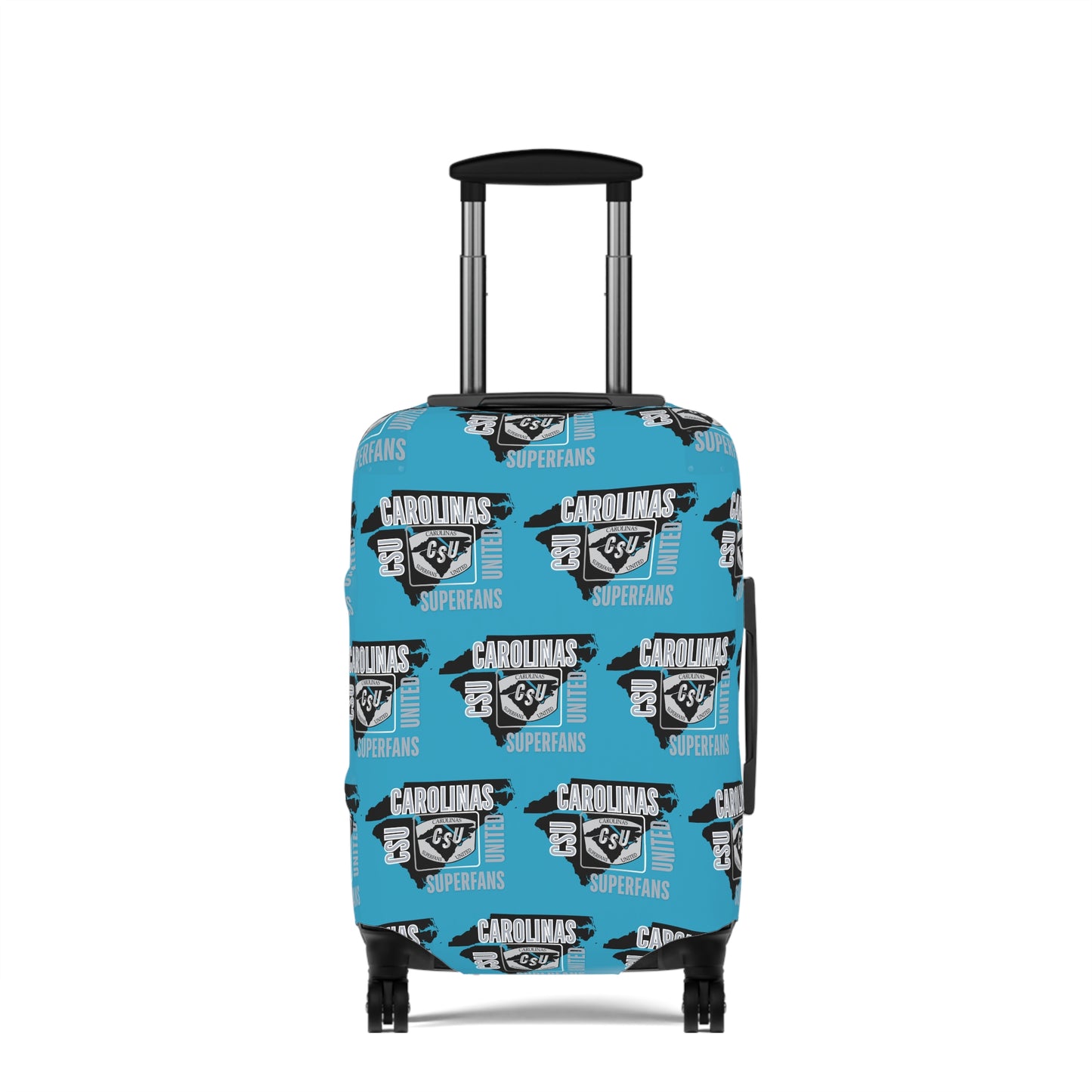 Carolina Superfans Luggage Cover ONLY