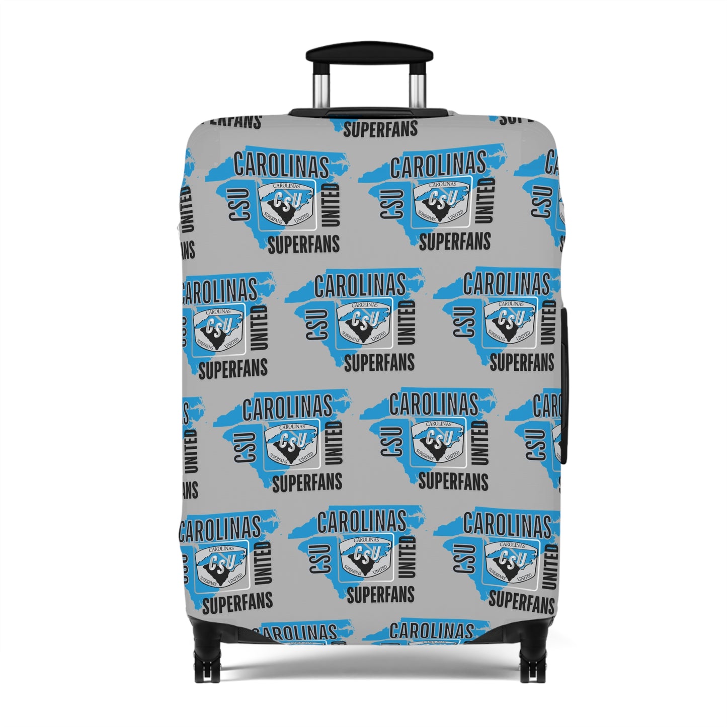 Carolina Superfans Luggage Cover ONLY