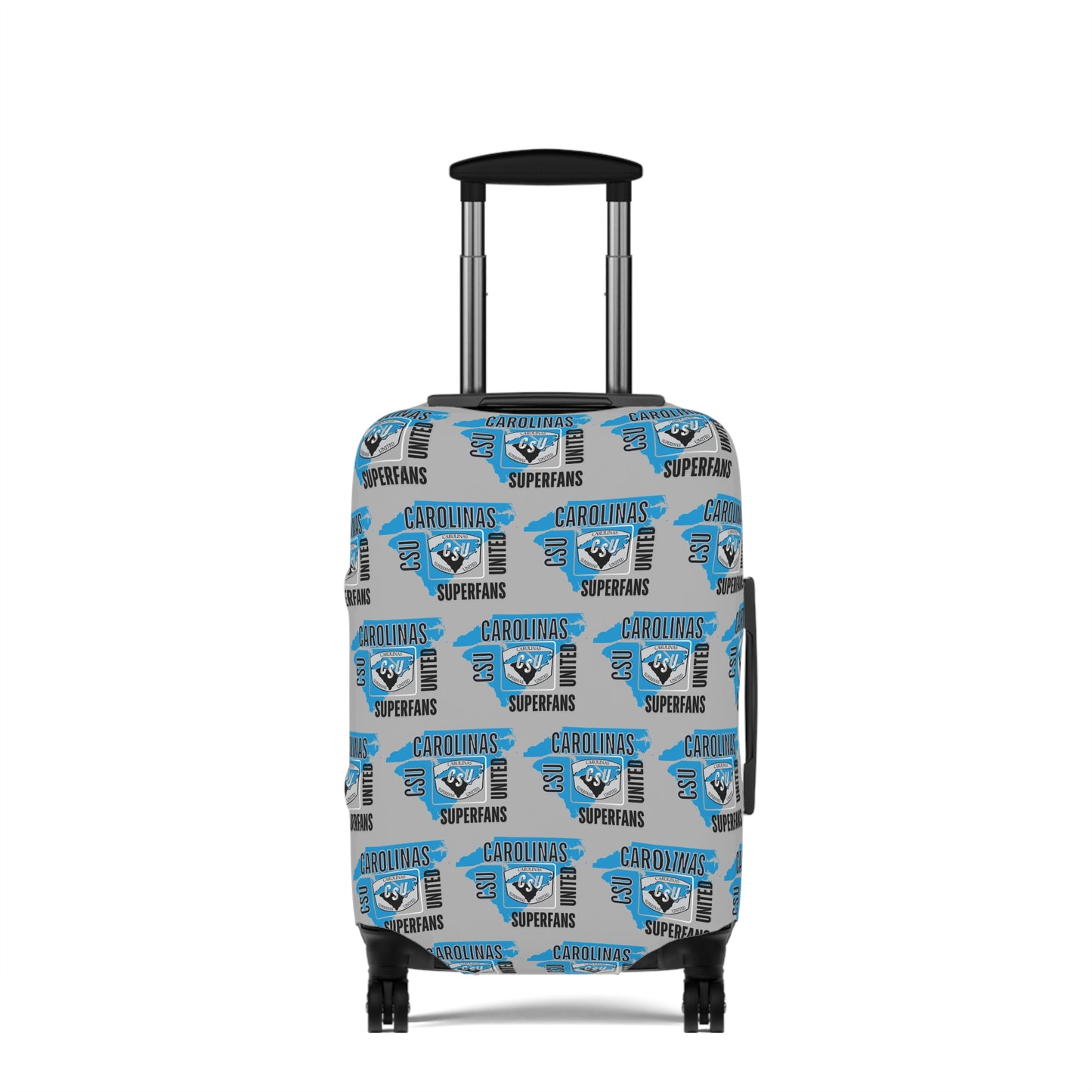 Carolina Superfans Luggage Cover ONLY