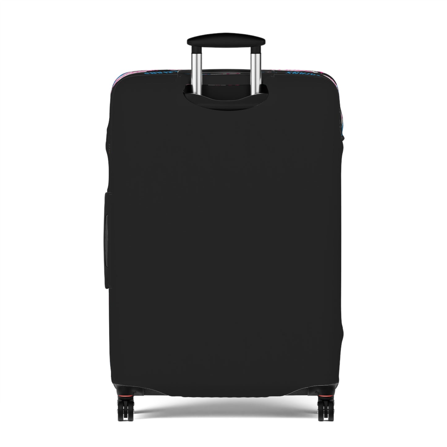 Carolina Superfans Luggage Cover ONLY - Black