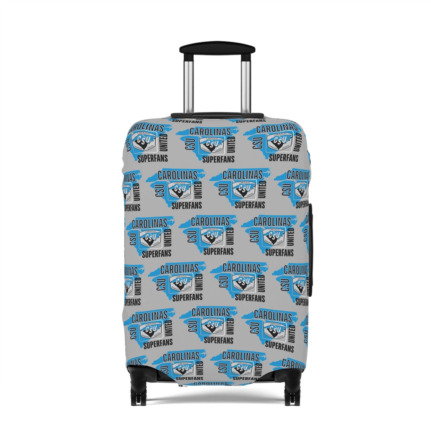 Carolina Superfans Luggage Cover ONLY