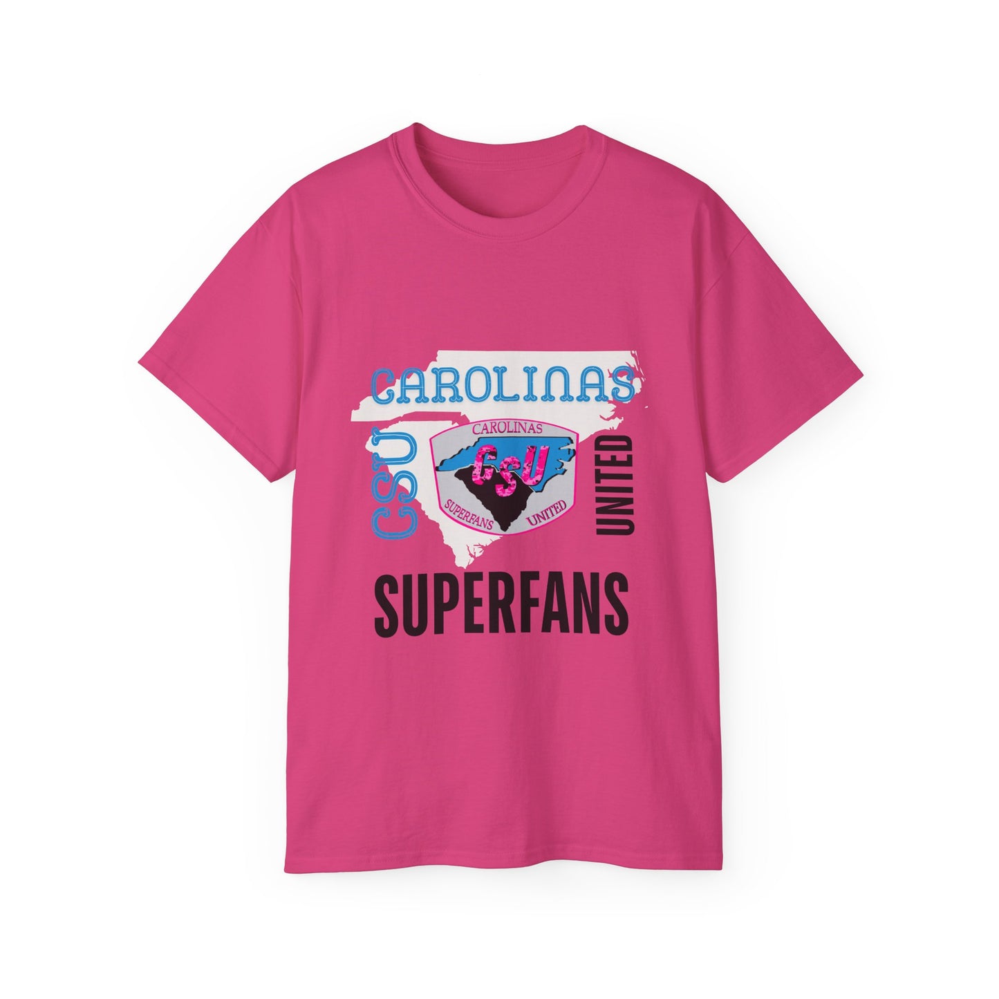 Carolina Superfans Unisex Tee - Pink