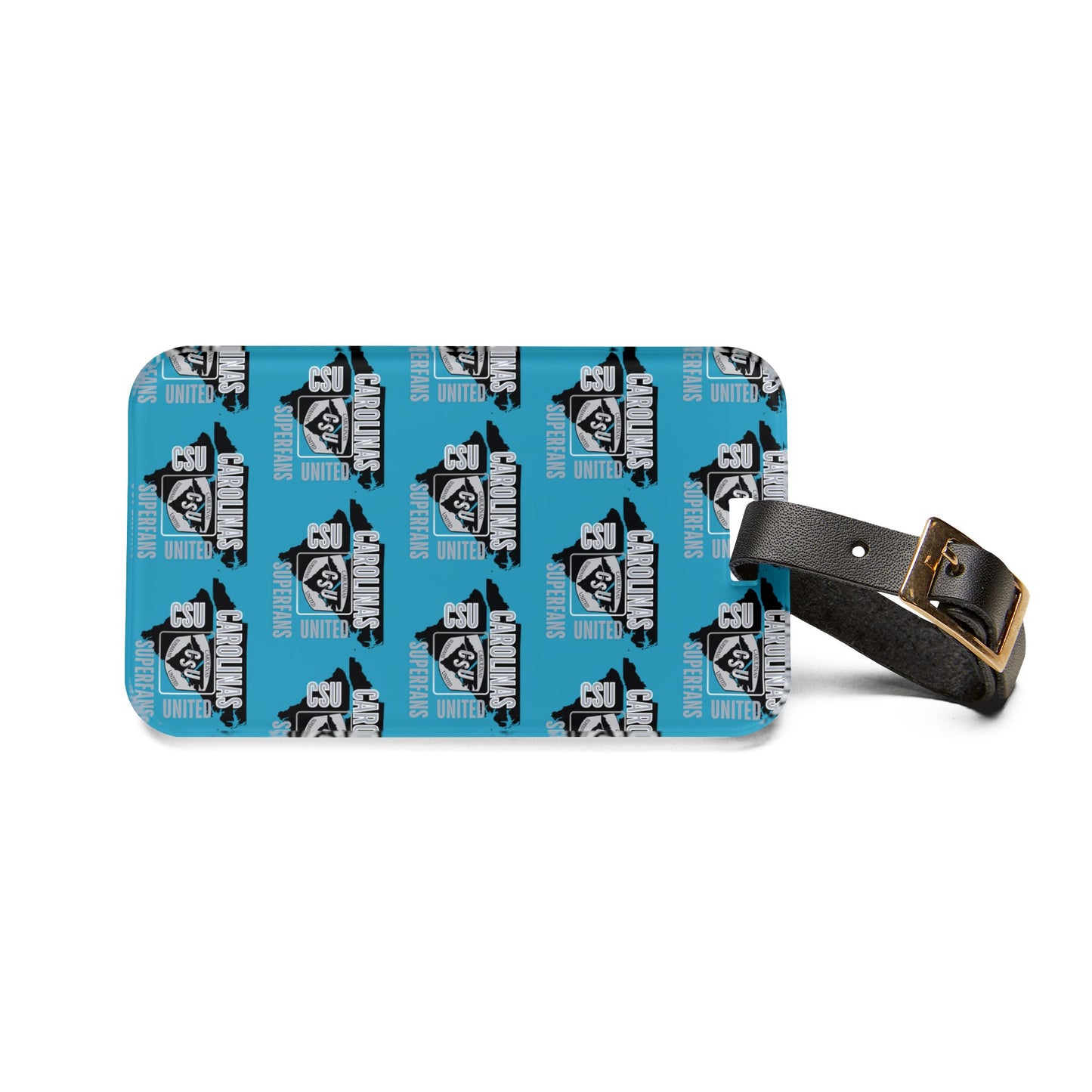 Carolina Superfans Luggage Tag - Blue