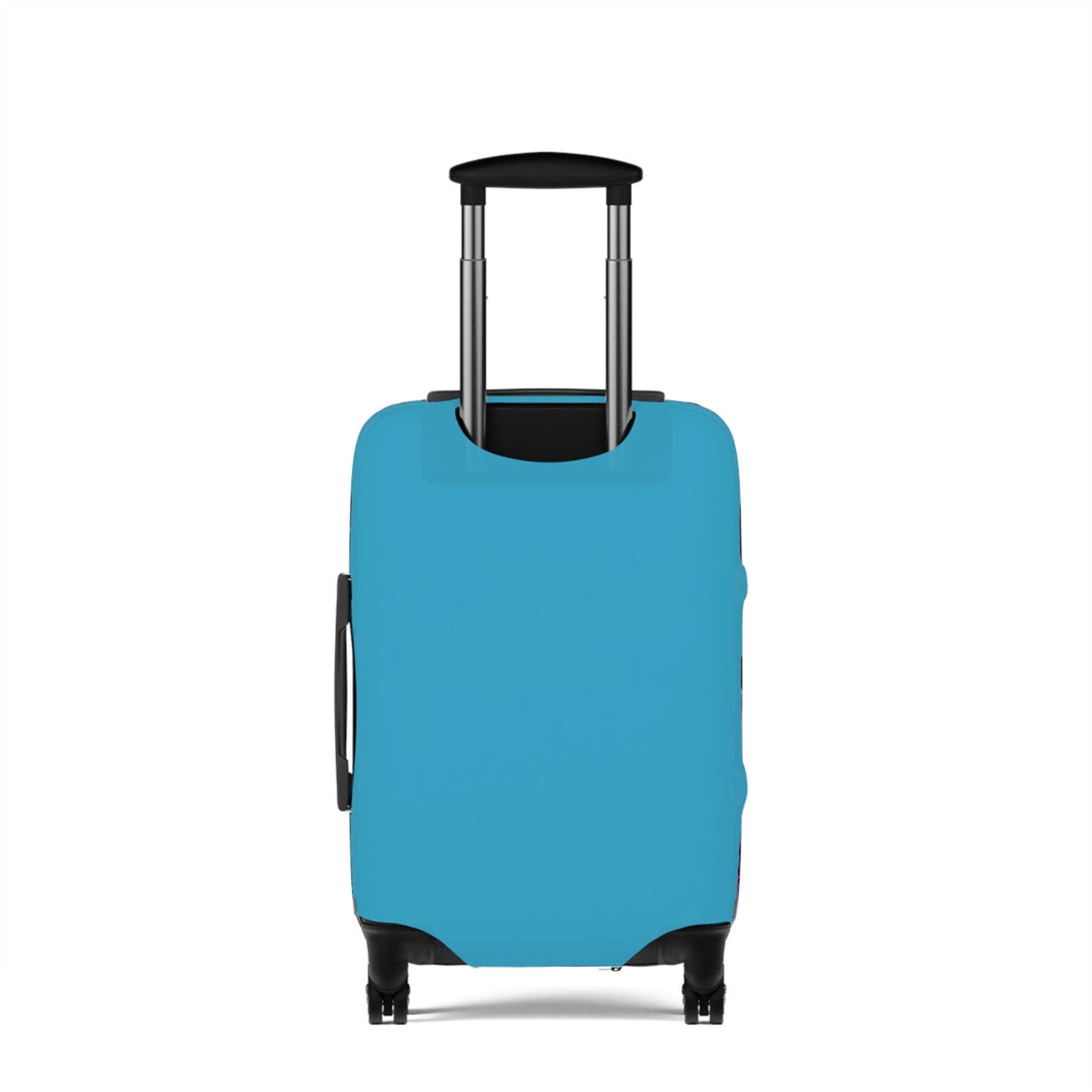 Carolina Superfans Luggage Cover ONLY - Blue