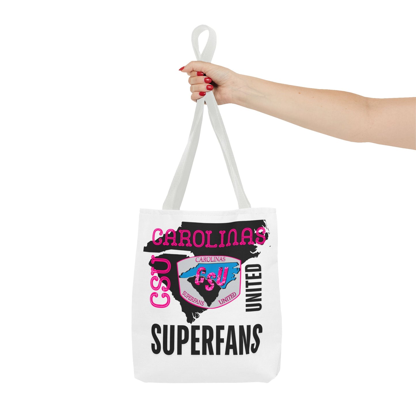 Carolina Superfans Tote Bag - White