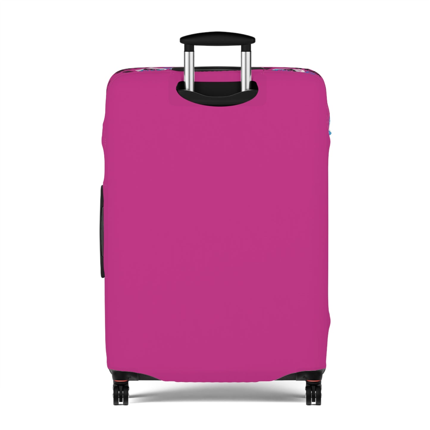 Carolina Superfans Luggage Cover ONLY - Pink