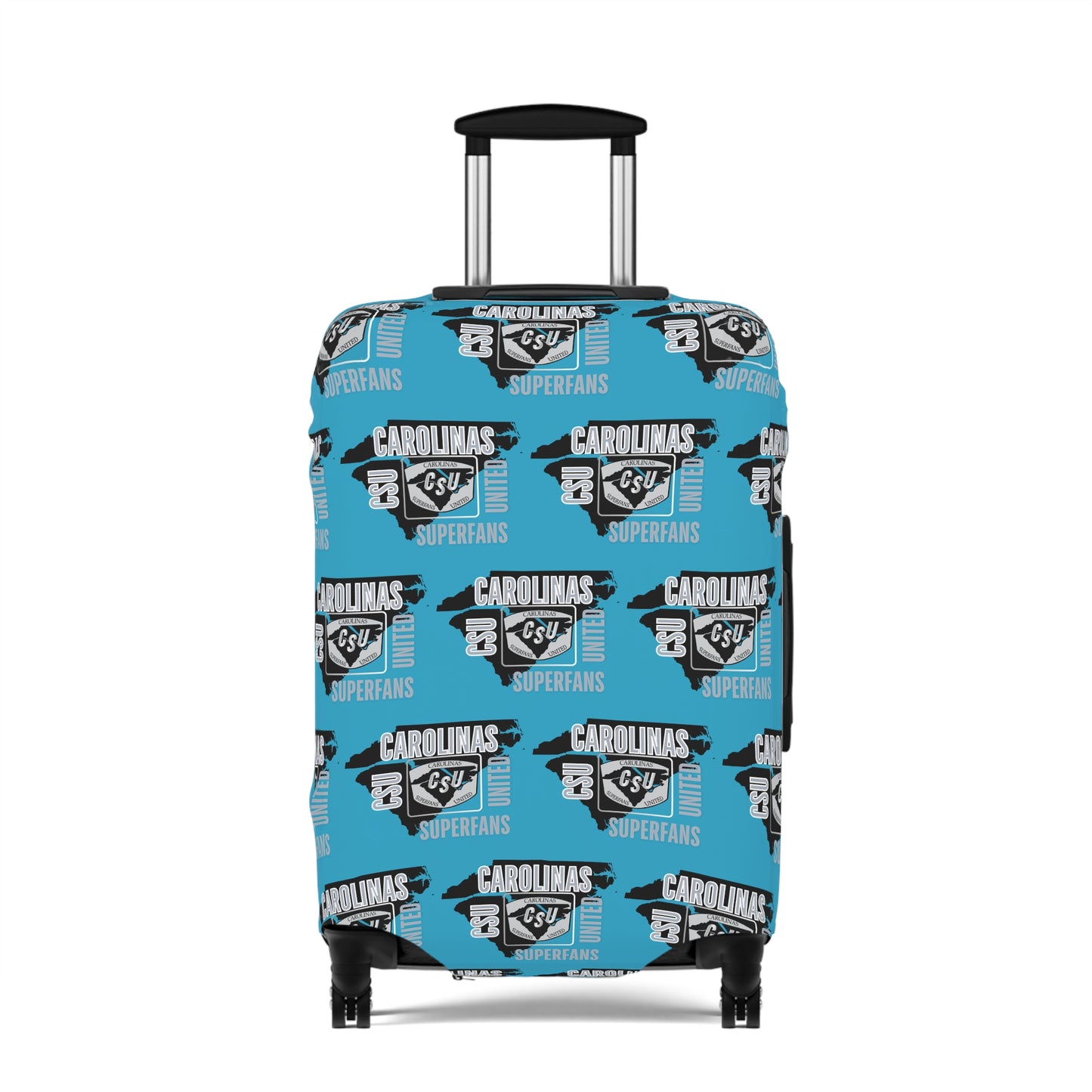 Carolina Superfans Luggage Cover ONLY