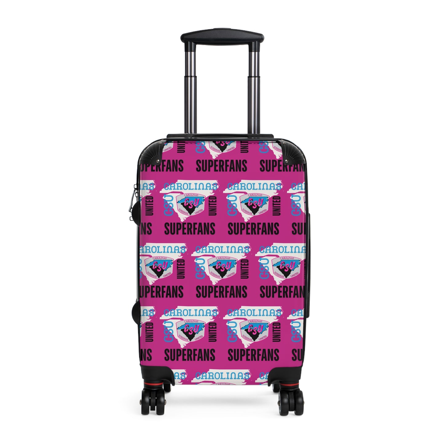 Carolina Superfans Luggage - Pink