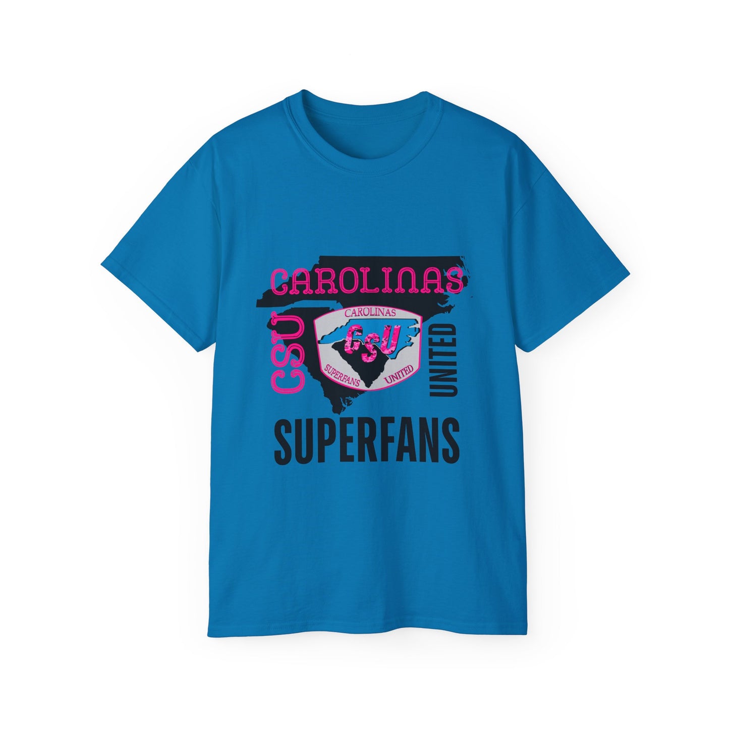Carolina Superfans Unisex Tee - Blue or White