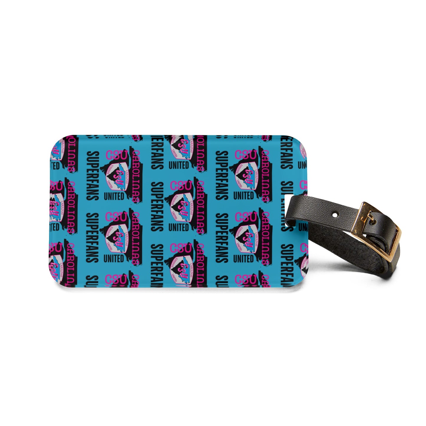 Carolina Superfans Luggage Tag - Blue