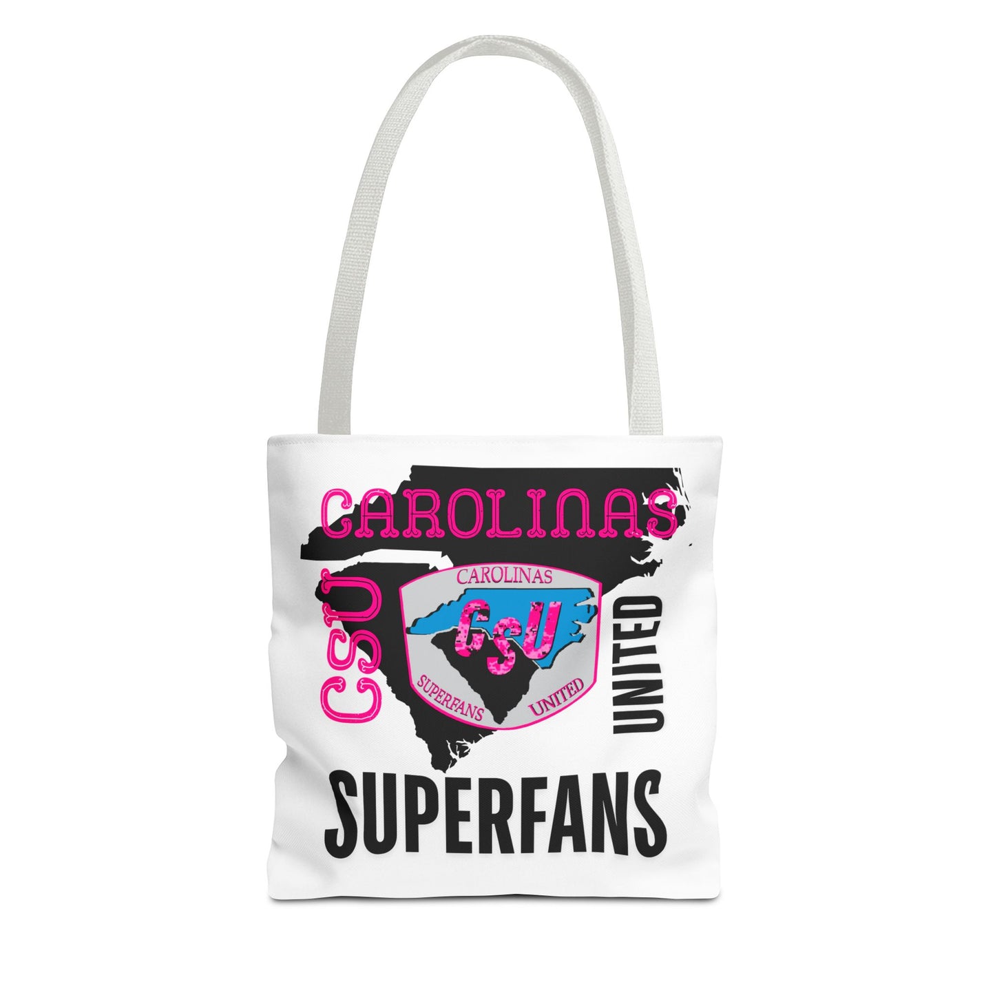 Carolina Superfans Tote Bag - White