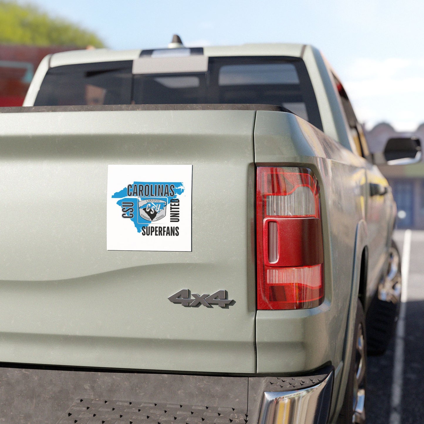 Carolina Superfans Car Magnet