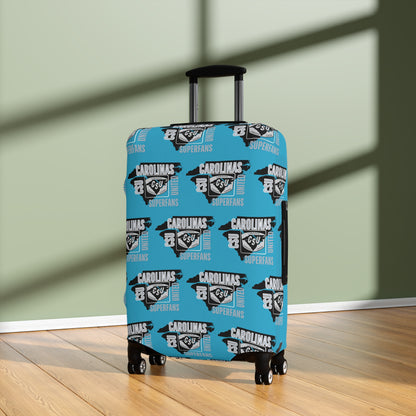 Carolina Superfans Luggage Cover ONLY