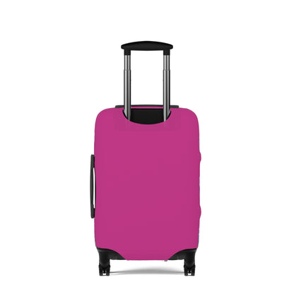 Carolina Superfans Luggage Cover ONLY - Pink