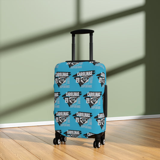 Carolina Superfans Luggage Cover ONLY