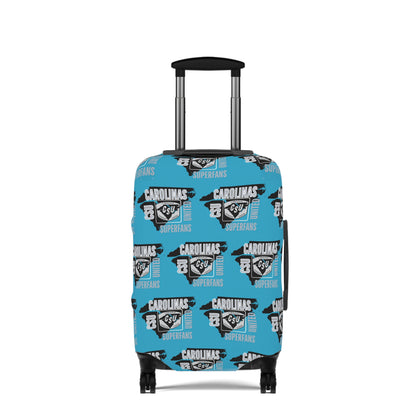 Carolina Superfans Luggage Cover ONLY