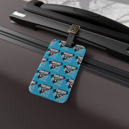 Carolina Superfans Luggage Tag - Blue