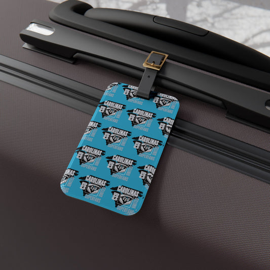 Carolina Superfans Luggage Tag - Blue