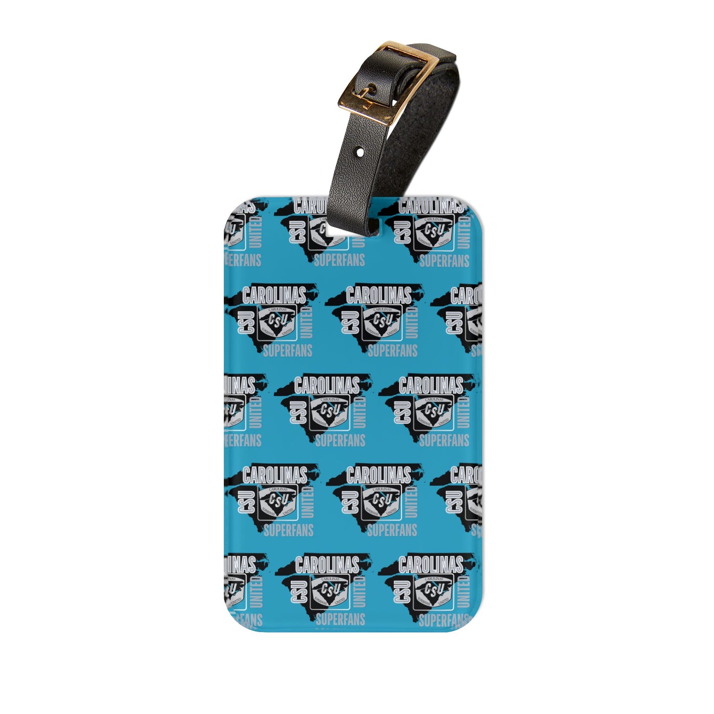 Carolina Superfans Luggage Tag - Blue