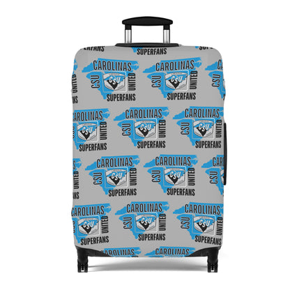 Carolina Superfans Luggage Cover ONLY