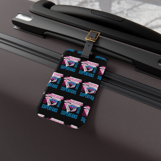 Carolina Superfans Luggage Tag - Black