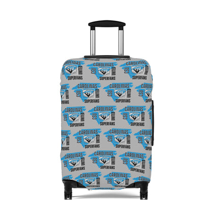 Carolina Superfans Luggage Cover ONLY