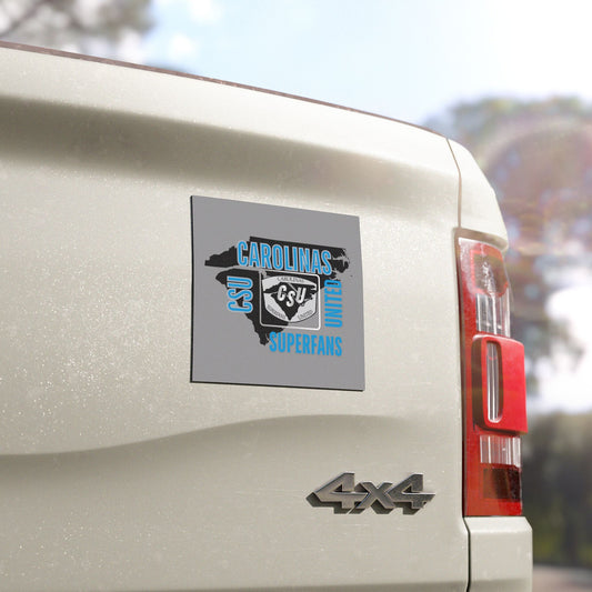 Carolina Superfans Car Magnet