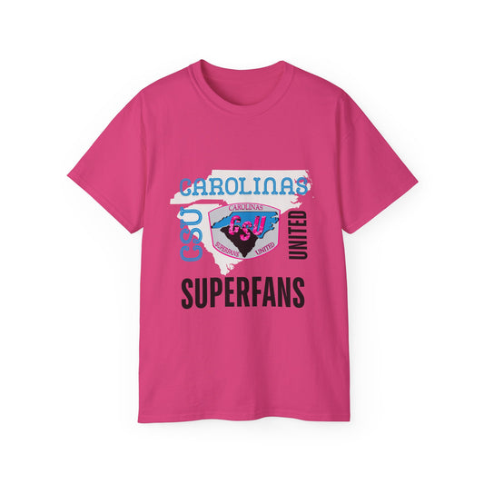 Carolina Superfans Unisex Tee - Pink