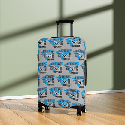 Carolina Superfans Luggage Cover ONLY