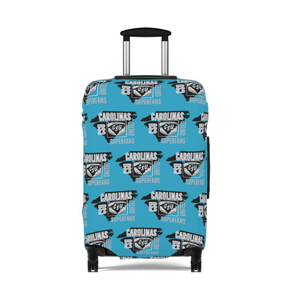 Carolina Superfans Luggage Cover ONLY