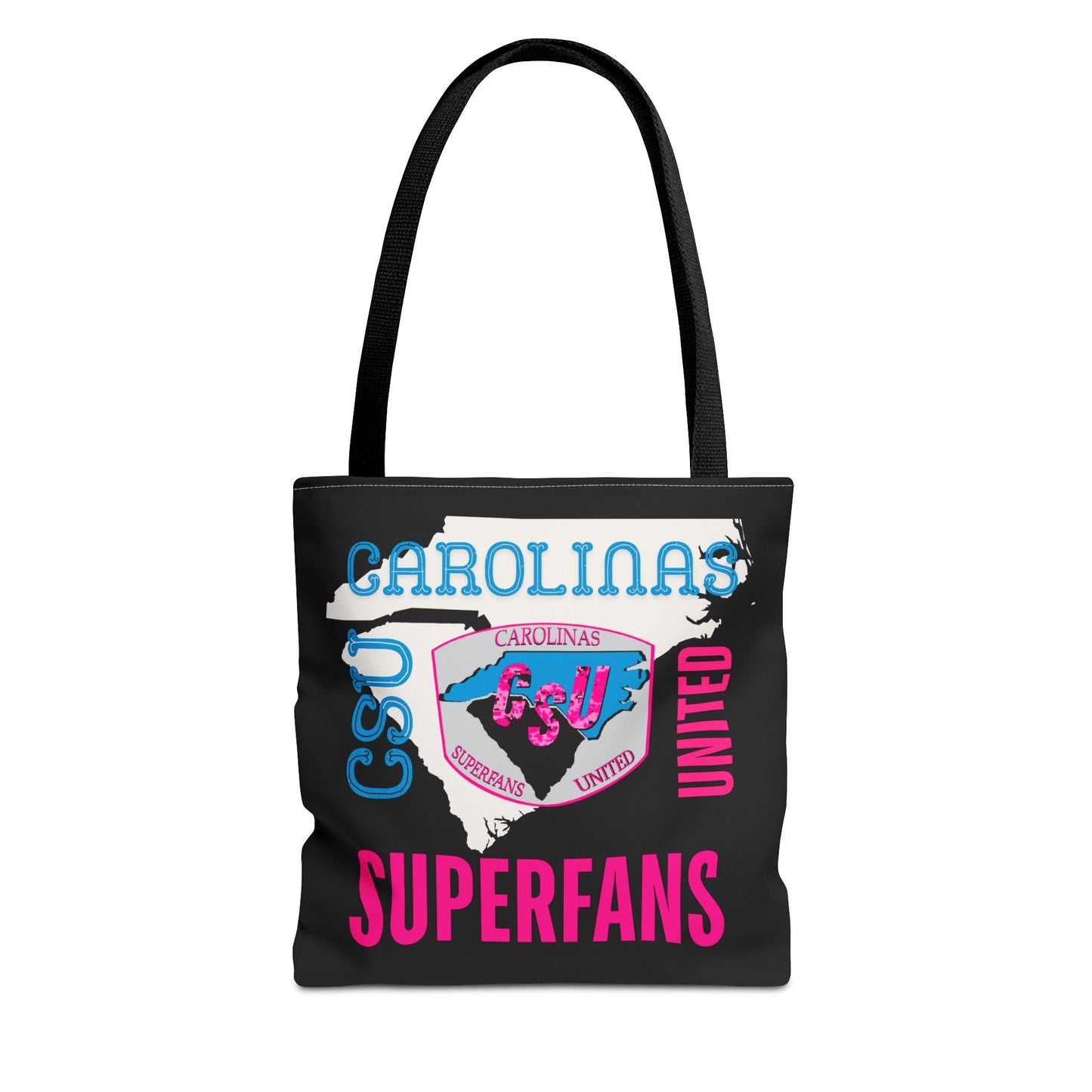 Carolina Superfans Tote Bag - Black