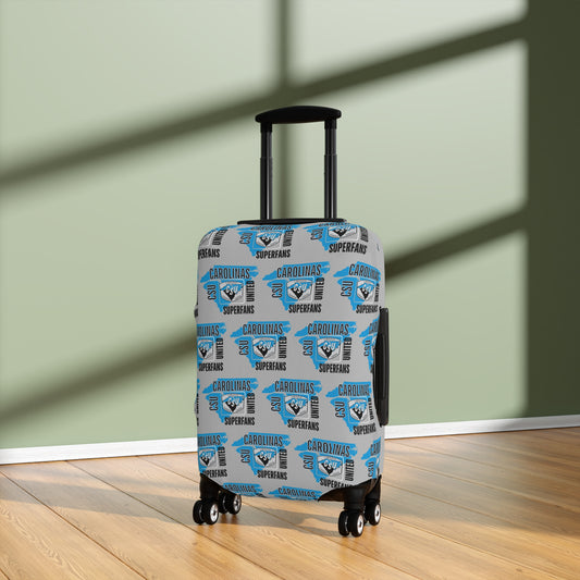 Carolina Superfans Luggage Cover ONLY