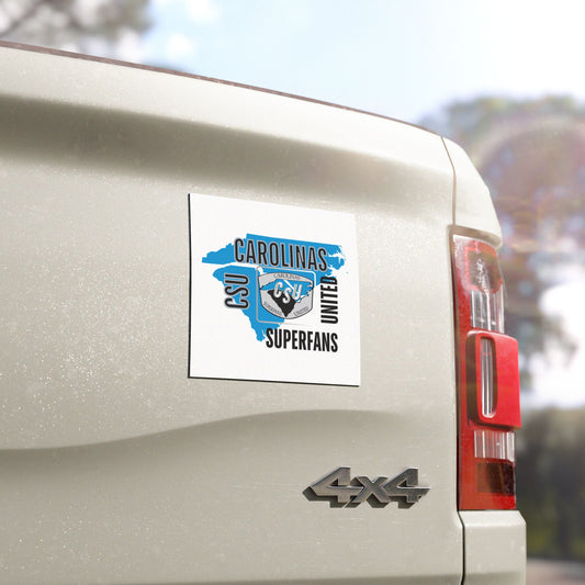 Carolina Superfans Car Magnet