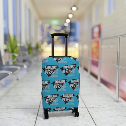 Carolina Superfans Luggage Cover ONLY