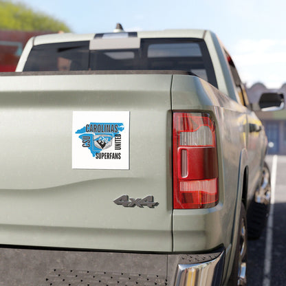Carolina Superfans Car Magnet