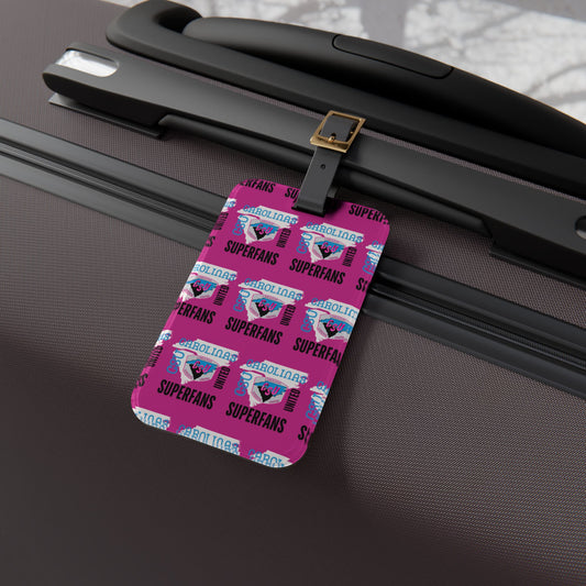 Carolina Superfans Luggage Tag - Pink